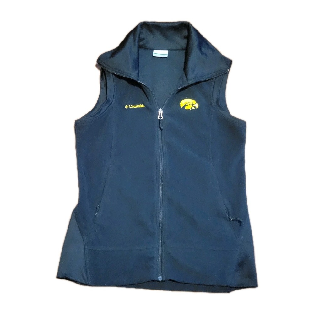 Columbia Iowa Hawkeyes Fleece Vest Basketball - Size L
